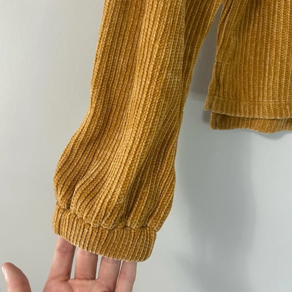 Girls Old Navy Golden Corduroy Top, Size XL (14-16)